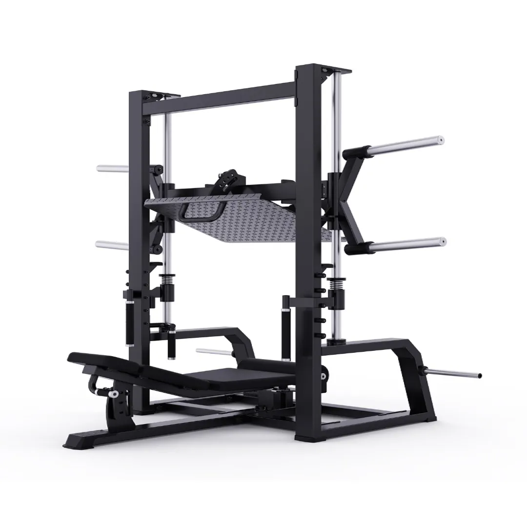 prensa_01 PRENSA DE PIERNA VERTICAL CARGA CON DISCOS PROFESIONAL MOV-A616 - Imagen 1