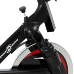 BICICLETA SPINNING VICENZA NEGRO ROJA - Imagen 5