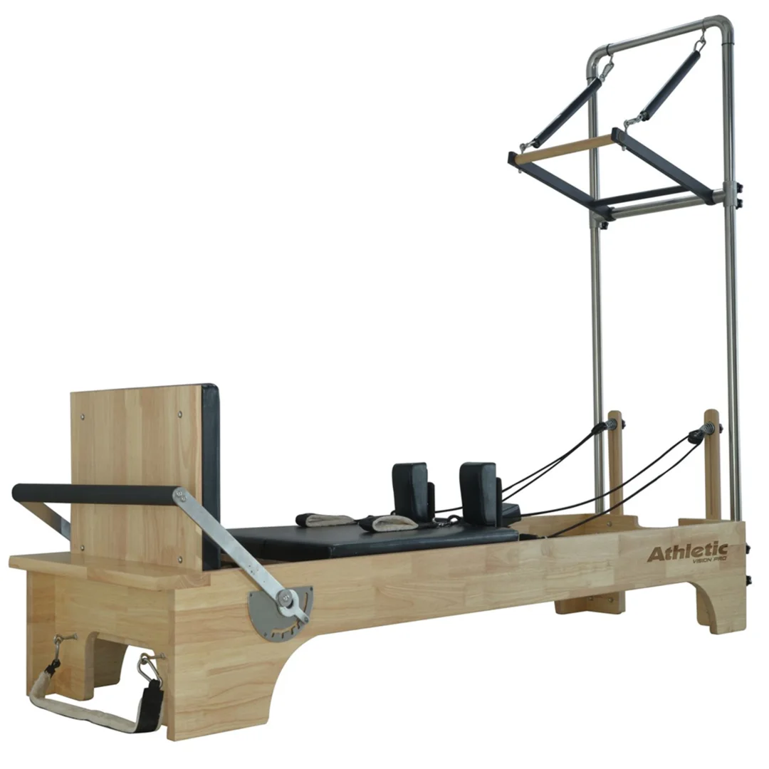 5100607765 -1p REFORMER CON MEDIO TRAPECIO Y CAMA PLANA ATHLETIC - Imagen 1